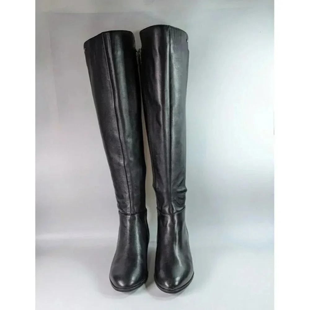 Michael Kors Women's Bromley Over The Knee Flat Riding Boot Size 5.5 (MSRP $199) - Picture 3 of 12
